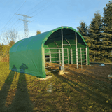 13' x 13' Livestock Corral Shelter with Front Door