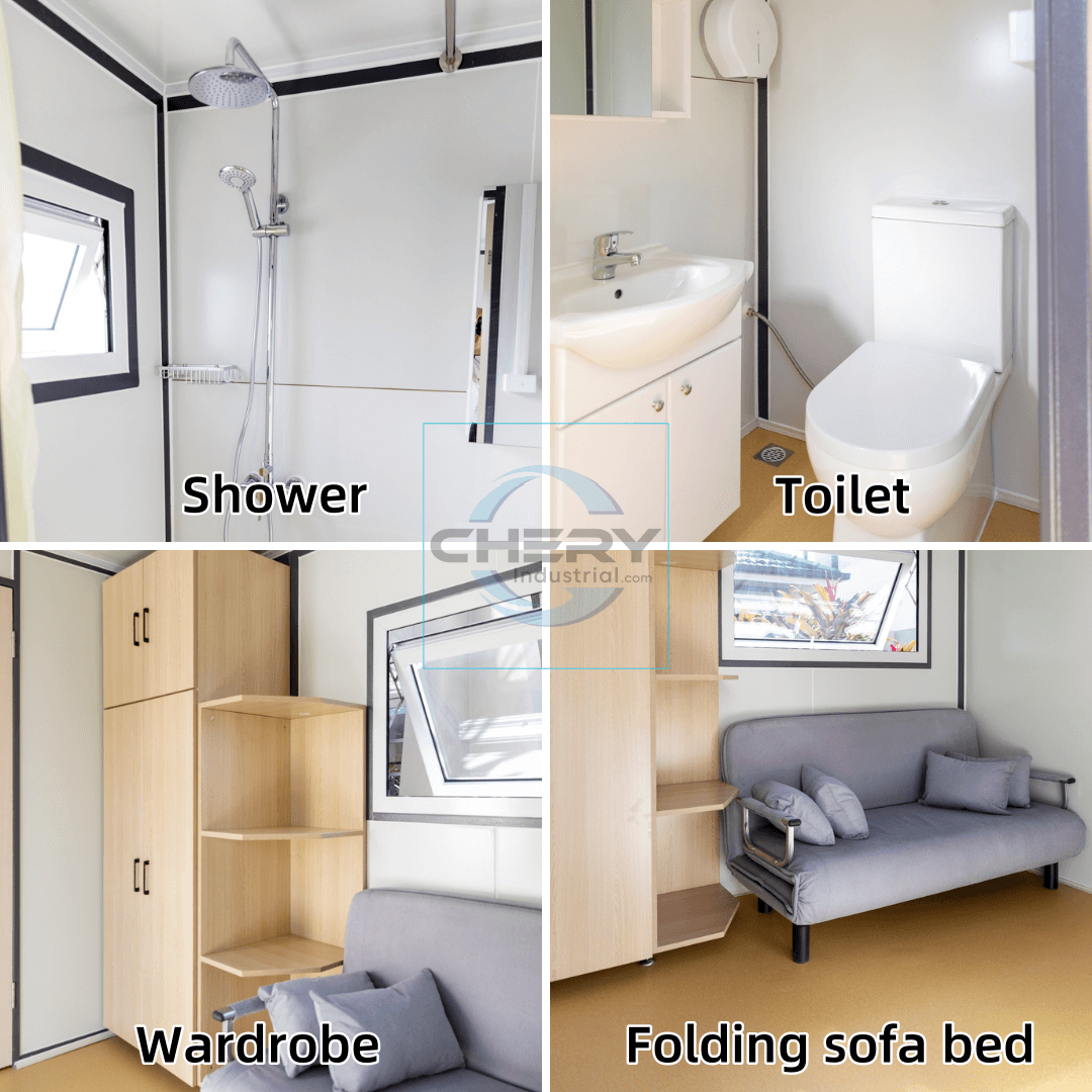 Chery Industrial Portable Office with Bedroom and Bathroom