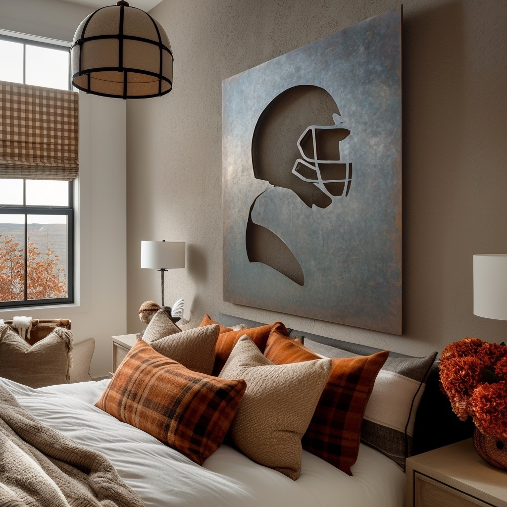 The Warrior - Metal Wall Art