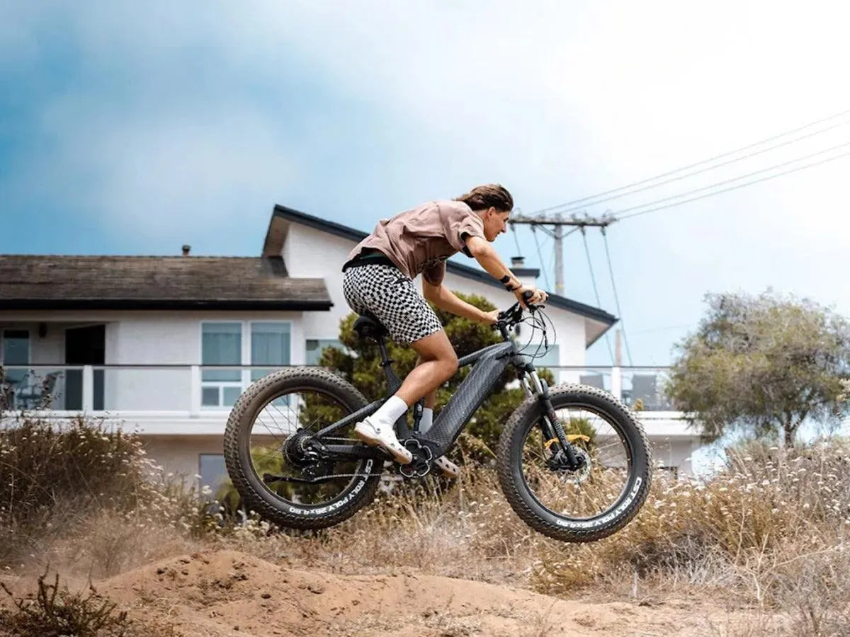 Himiway D7 Cobra 1000W Full Suspension Electric Hunting Fat Tire Bike