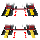 Katool Commercial Grade Scissor Lift Reinforced Frame Upgraded Hydraulic System KT‑X77