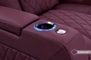 Valencia Tuscany Ultimate Luxury Leather Home Theater Seating