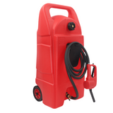 Chery Industrial 15 Gallon Gas Caddy with Wheels Fuel Storage Tank LIDFT5700RD01