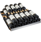Allavino 47″ Wide FlexCount II Tru‑Vino 349 Bottle Three Zone Stainless Steel Side‑by‑Side Wine Refrigerator 3Z‑VSWR7772‑S20