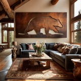 The Bear - Metal Wall Art