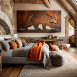 The Bear - Metal Wall Art