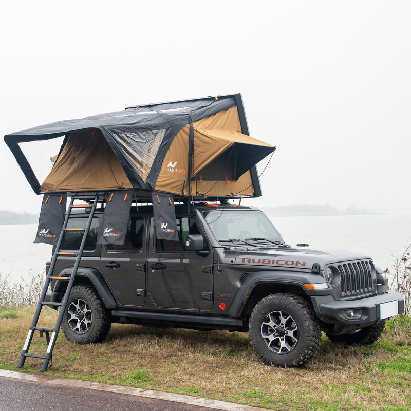 Naturnest Sirius 2 Clamshell Car Roof Top Tent XXXL 3-4 Person W1553P153392