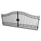 Chery Industrial 16x8 ft Steel Dual Swing Driveway Gate