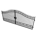 Chery Industrial 16x8 ft Steel Dual Swing Driveway Gate
