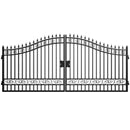 Chery Industrial 16x8 ft Steel Dual Swing Driveway Gate