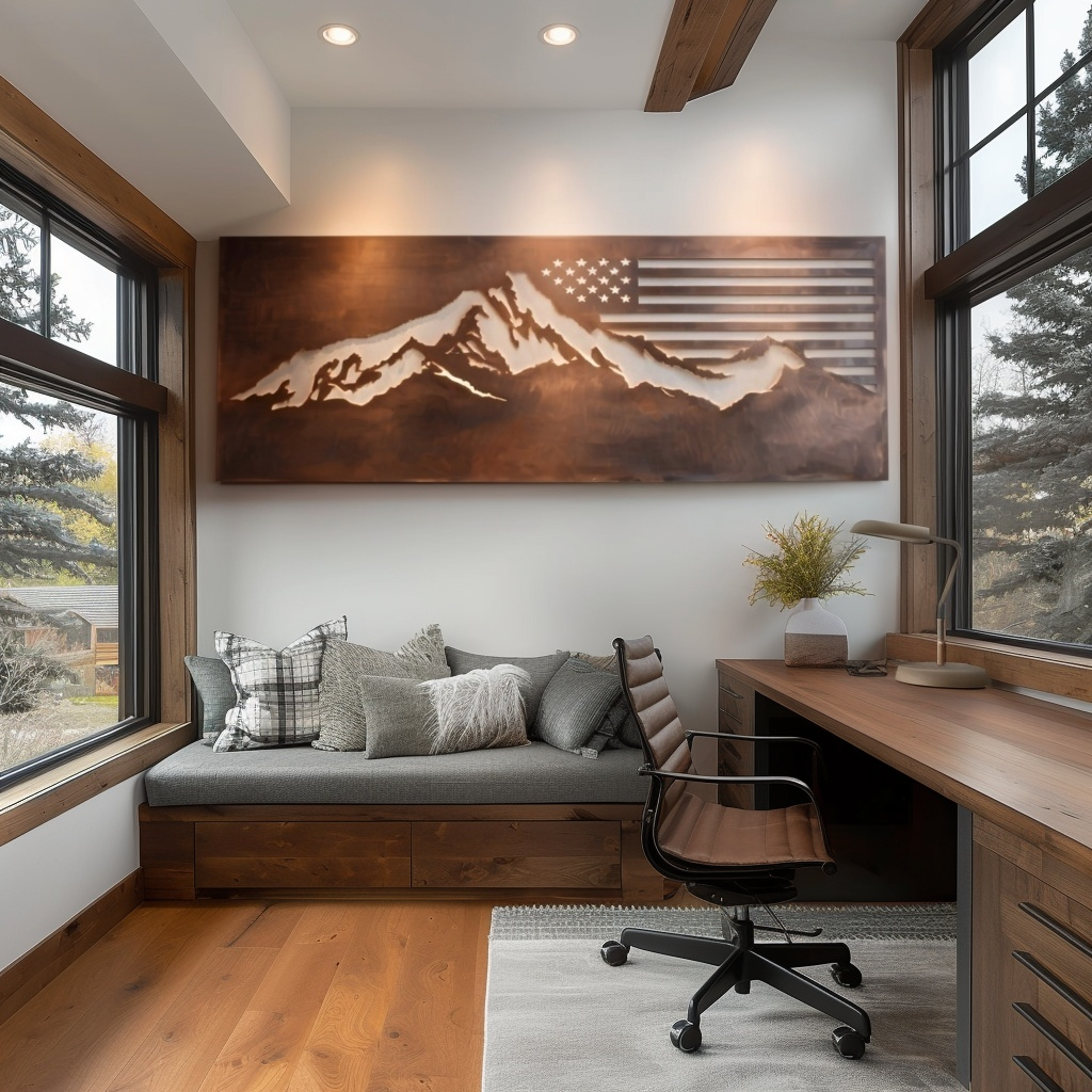 The Patriot - Metal Wall Art