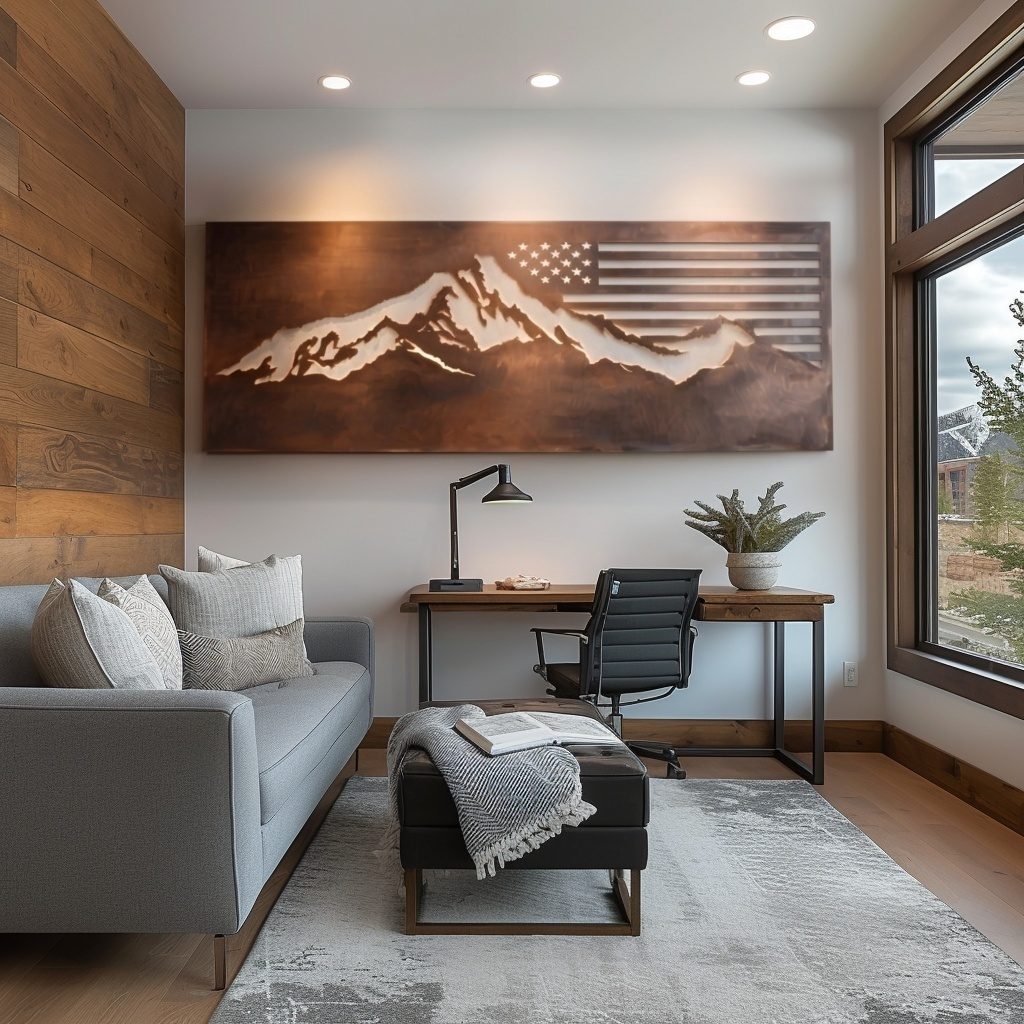 The Patriot - Metal Wall Art