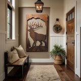 The Elk - Metal Wall Art