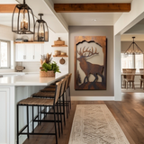 The Elk - Metal Wall Art