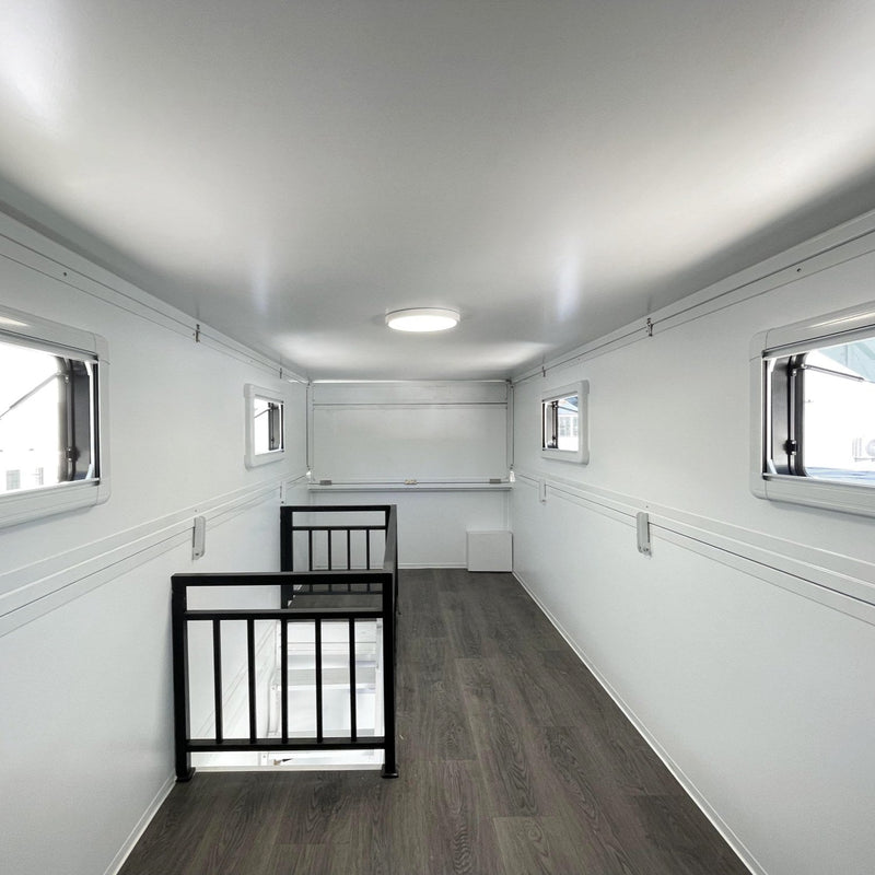 Chery Industrial 17x7 ft Tiny House with Lift Loft
