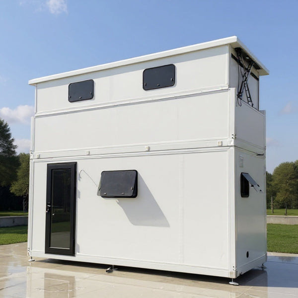 Chery Industrial 17x7 ft Tiny House with Lift Loft