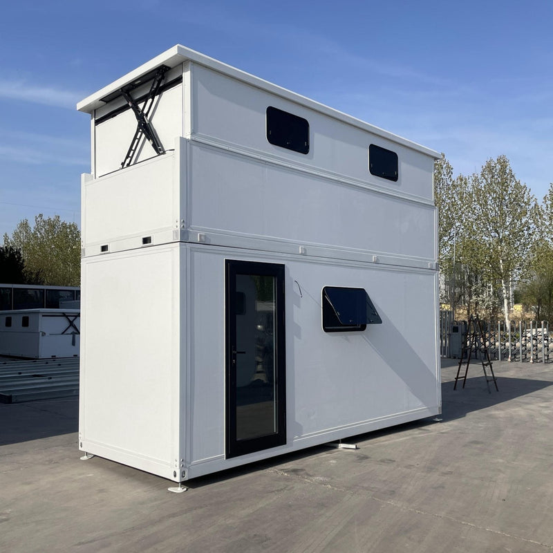 Chery Industrial 17x7 ft Tiny House with Lift Loft