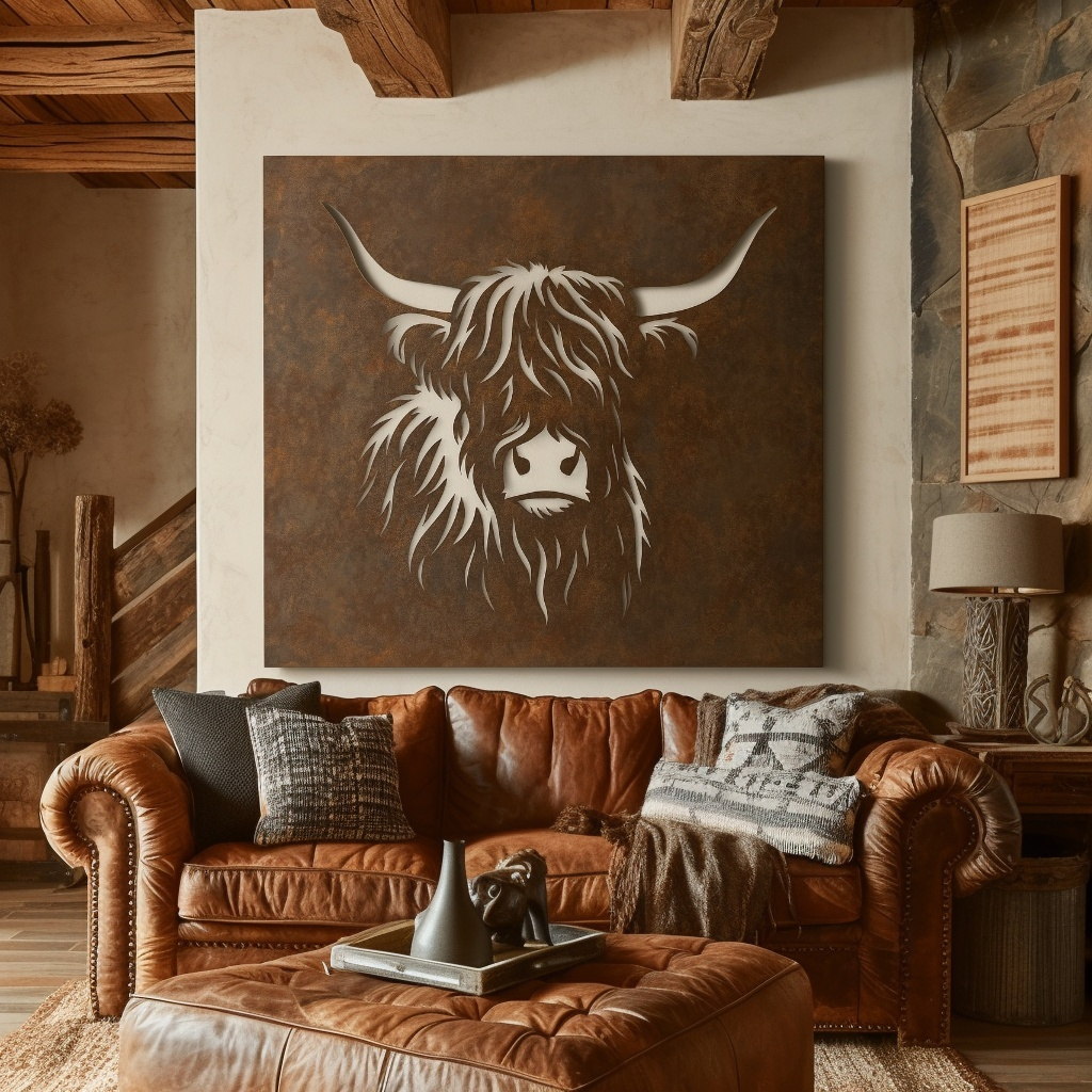 The Highland - Metal Wall Art