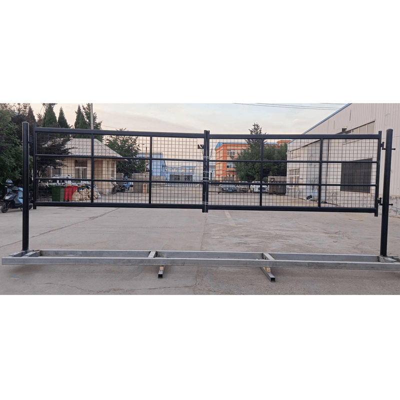 Chery Industrial 18 ft Farm Steel Grid Driveway Gate