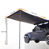 Naturnest 90 Degree Straight Pull Awning