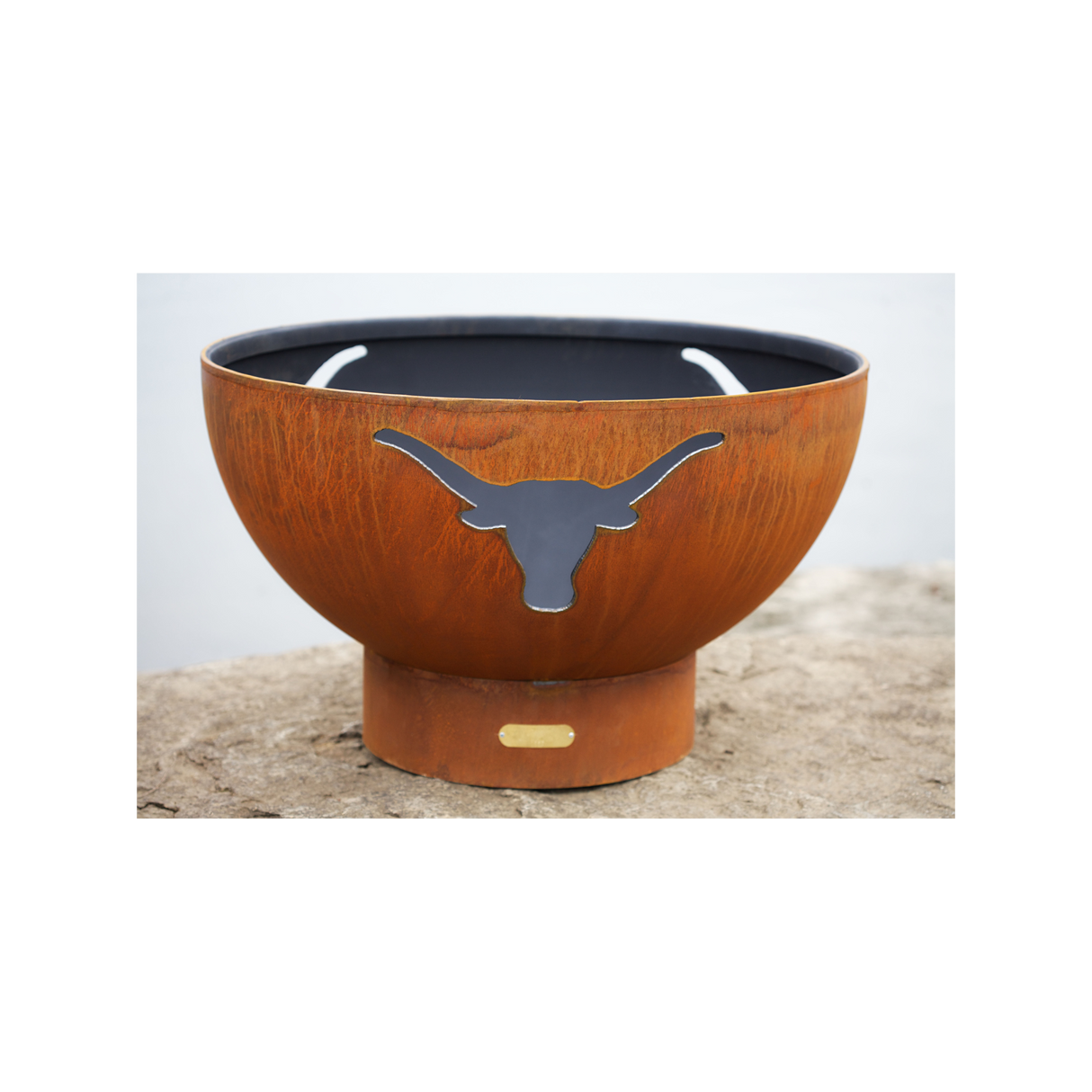 Fire Pit Art Long Horn Fire Pit