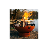 Fire Pit Art Namaste Fire Pit