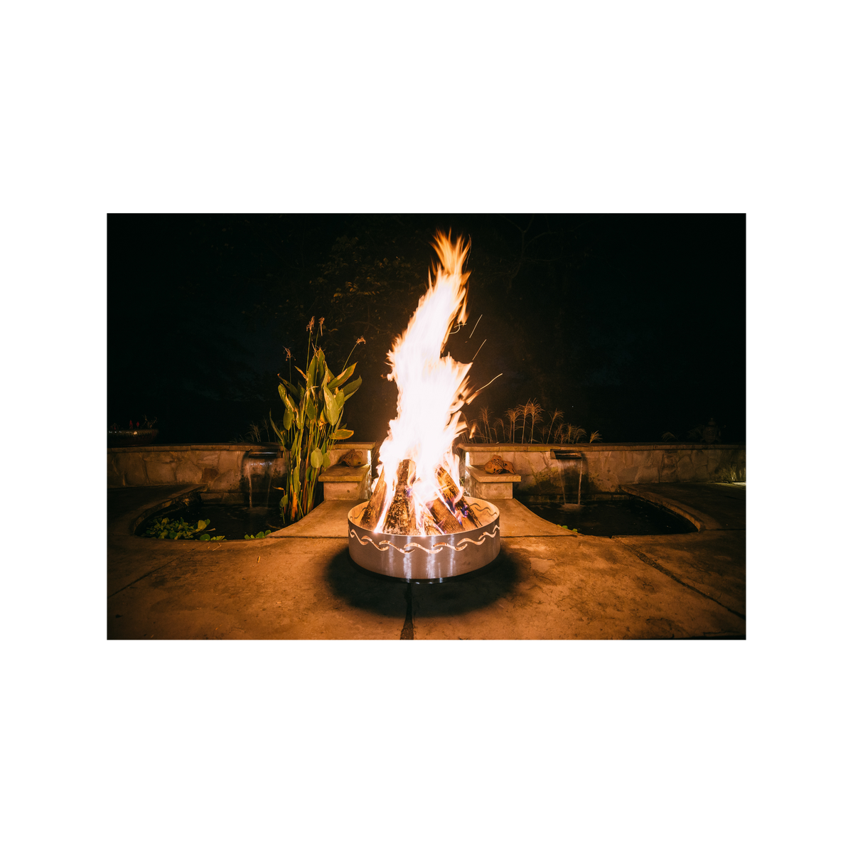 Fire Pit Art Fire Surfer Fire Pit – The Imperial Luxe