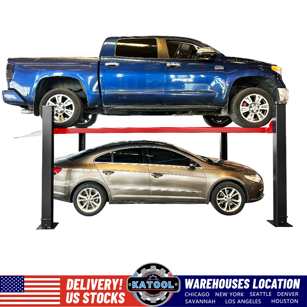 Katool 9500lbs Heavy Duty 4 Post Storage Car Lift KT-4H950