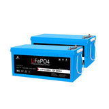 SunGoldPower 2X 12V 200Ah LiFePO4 Deep Cycle Lithium Battery Bluetooth Self‑Heating IP65