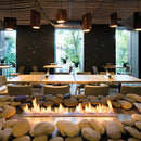 HearthArtSinn Ember 6 Bioethanol Real Fire Fireplace Core