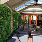 Designer Plants USA Luxury Country Fern Artificial Vertical Garden 40" x 40" 11SQ FT Commercial Grade UV Resistant