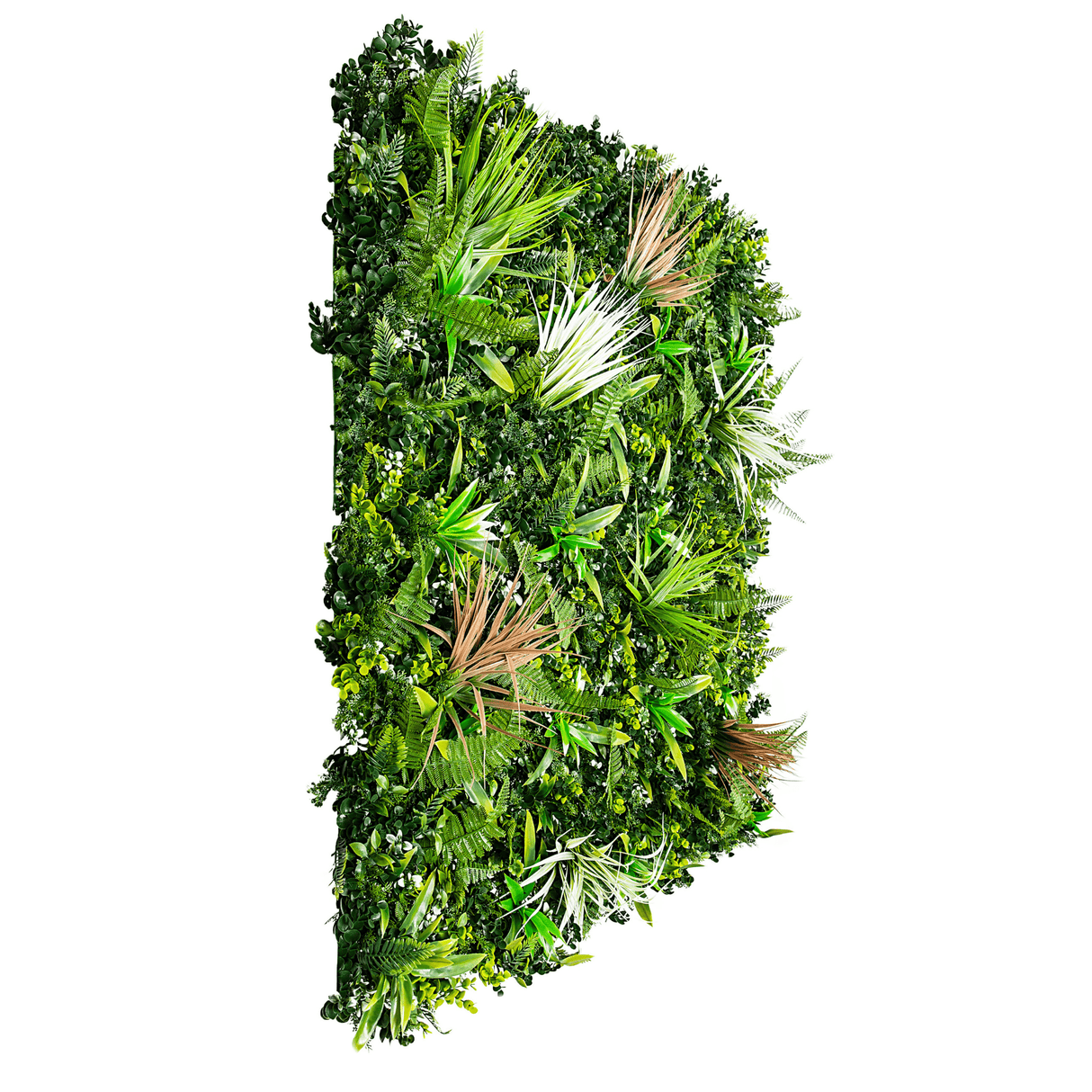 Designer Plants USA Luxury Wild Tropics Artificial Vertical Garden 40" x 40" 11SQ FT Commercial Grade UV Resistant