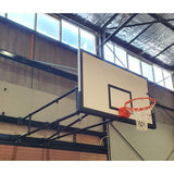 Gared Lightweight Fiberglass Backboard 42″ x 72″ with Black Target & Border