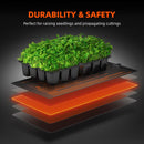 Spider Farmer Waterproof 10”X20.75” Seedling Heat Mat for Germination Indoor Gardening