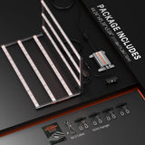 Spider Farmer SE7000 730W Led Grow Light Samsung LM301H EVO Bluetooth & WiFi Smart APP Control High Yields Commercial Lighting for 4x4FT/5x5FT