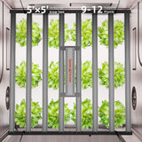 Spider Farmer G1000 1000 Watt Smart Dimmable Full Spectrum High Yield Commercial LED Grow Light for 5X5 Grow Tent