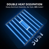 Spider Farmer G1000 1000 Watt Smart Dimmable Full Spectrum High Yield Commercial LED Grow Light for 5X5 Grow Tent