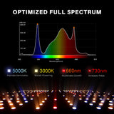 Spider Farmer SF1000 Samsung LM301H 100 Watt EVO LED Grow Light For 2×2’/3×3′