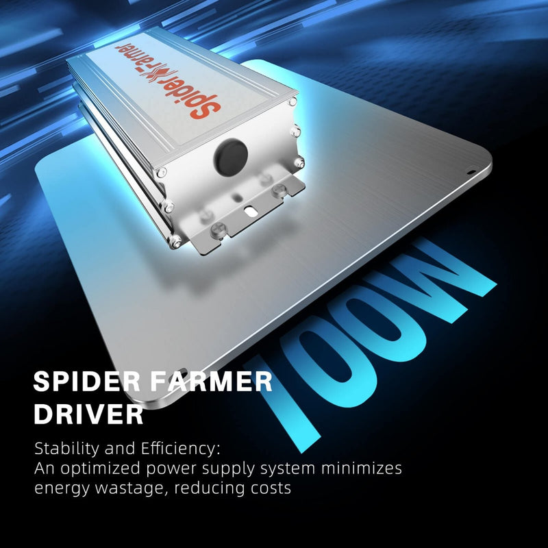 Spider Farmer SF1000 Samsung LM301H 100 Watt EVO LED Grow Light For 2×2’/3×3′