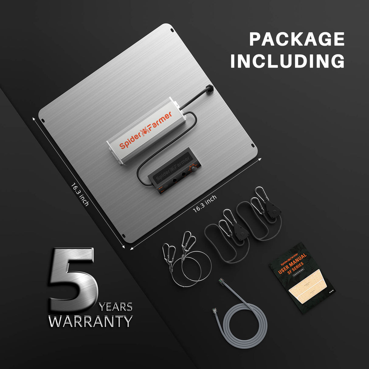 Spider Farmer SF2000Pro Samsung LM301H EVO 200 Watt LED Grow Light