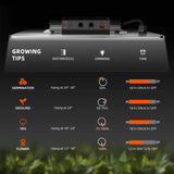 Spider Farmer 2’x2′ Complete Grow Tent Kit SF1000 301H EVO LED Grow Light 4” Ventilation System with Speed Controller