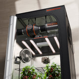 Spider Farmer 3’x3′X6′ Complete Grow Tent Kit G3000 LED Grow Light 6” Clip Fan 4” Ventilation System