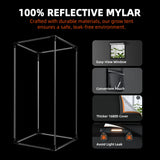 Spider Farmer 3’x3′X6′ Complete Grow Tent Kit G3000 LED Grow Light 6” Clip Fan 4” Ventilation System
