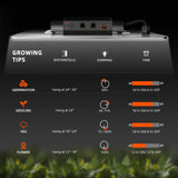 Spider Farmer 4’x4′X6.5′ Complete Grow Tent Kit丨SF4000 301H EVO Full Spectrum LED Grow Light丨6” Clip Fan丨6” Ventilation System with Speed Controller