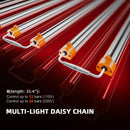 Spider Farmer Supplemental Deep Red 660nm 60 Watt LED Light Bar Set for Plant (35.4” ) – Model: R60