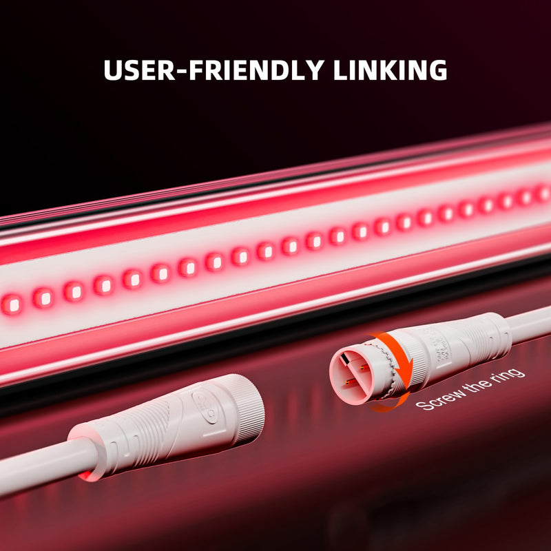 Spider Farmer Supplemental Far Red 730nm 16 Watt LED Light Bar Set for Plant (23.6” ) – Model: IR16