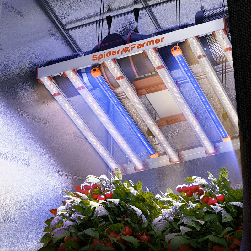 Spider Farmer Supplemental UV30 365nm 30 Watt LED Light Bar Set for Plant (23.6” ) – Model: UV30