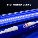 Spider Farmer Supplemental UV60 365nm 60 Watt LED Light Bar Set for Plant (35.4” ) – Model: UV60