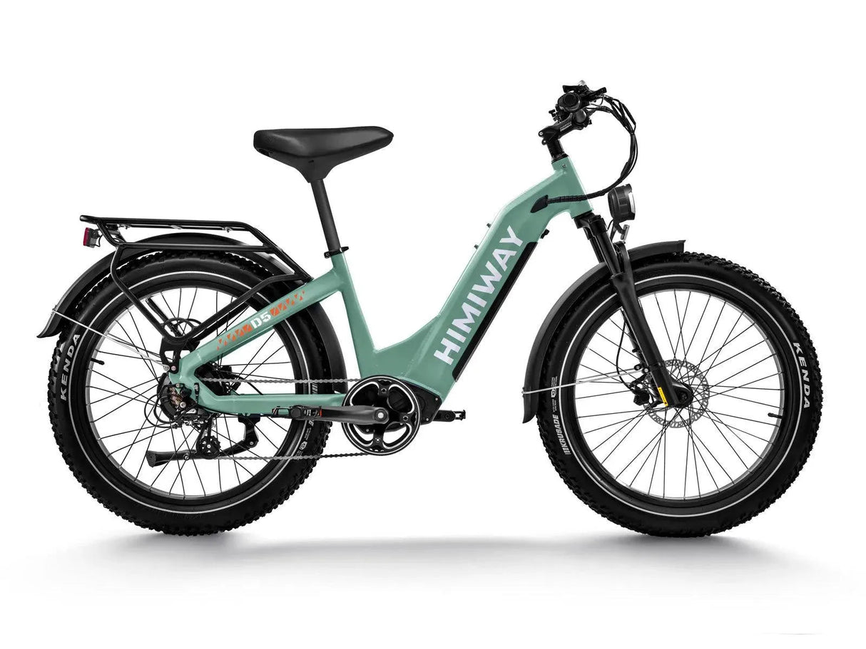 Himiway D5 ST (Zebra ST) 750W All-Terrain Step-Thru Fat Tire Electric Bike