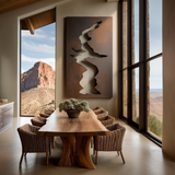 The Pecos River - Metal Wall Art